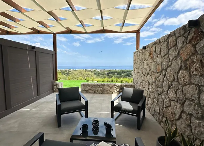 Apartmán Aelios Petra Sea View 1 Asgourou