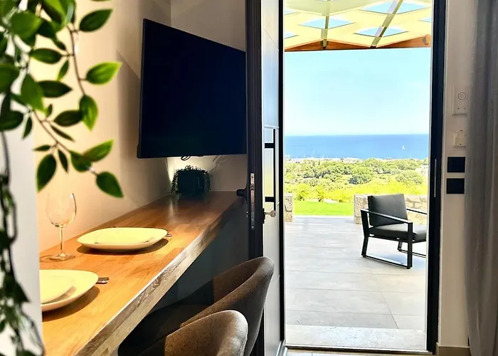 شقة Aelios Petra Sea View Apartment 1 *