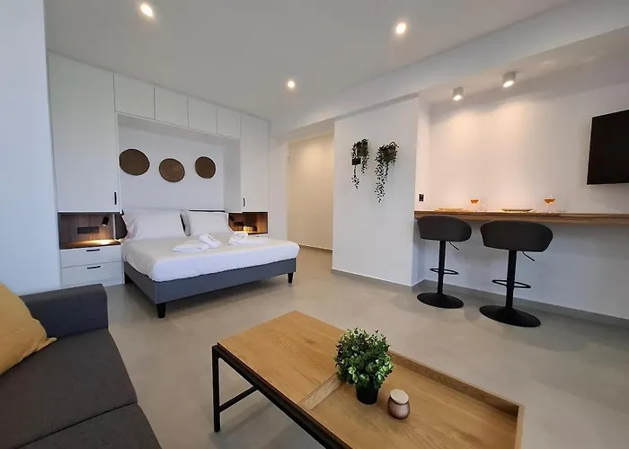 Aelios Petra Sea View Apartment 1 * Asgourou