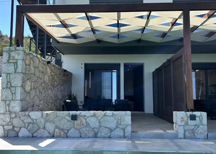 شقة Aelios Petra Sea View Apartment 1